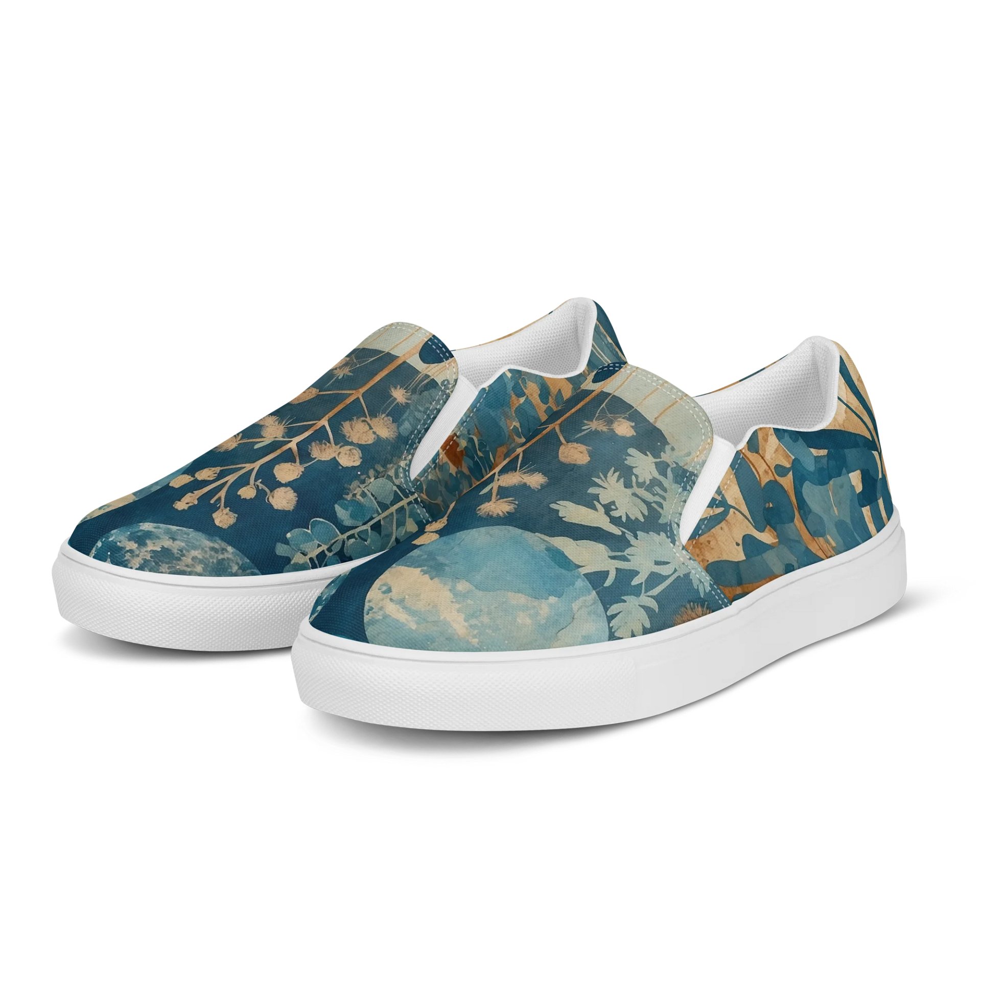 Celestial Botanical Dreams Slip-Ons product image (3)