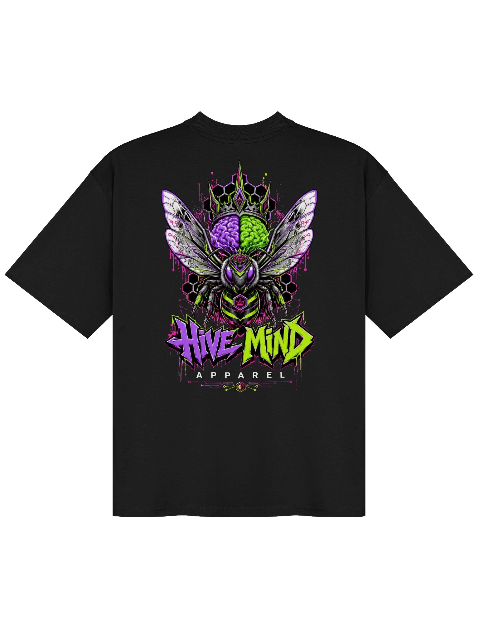 Hive Mind Bee Oversized Tee product image (1)