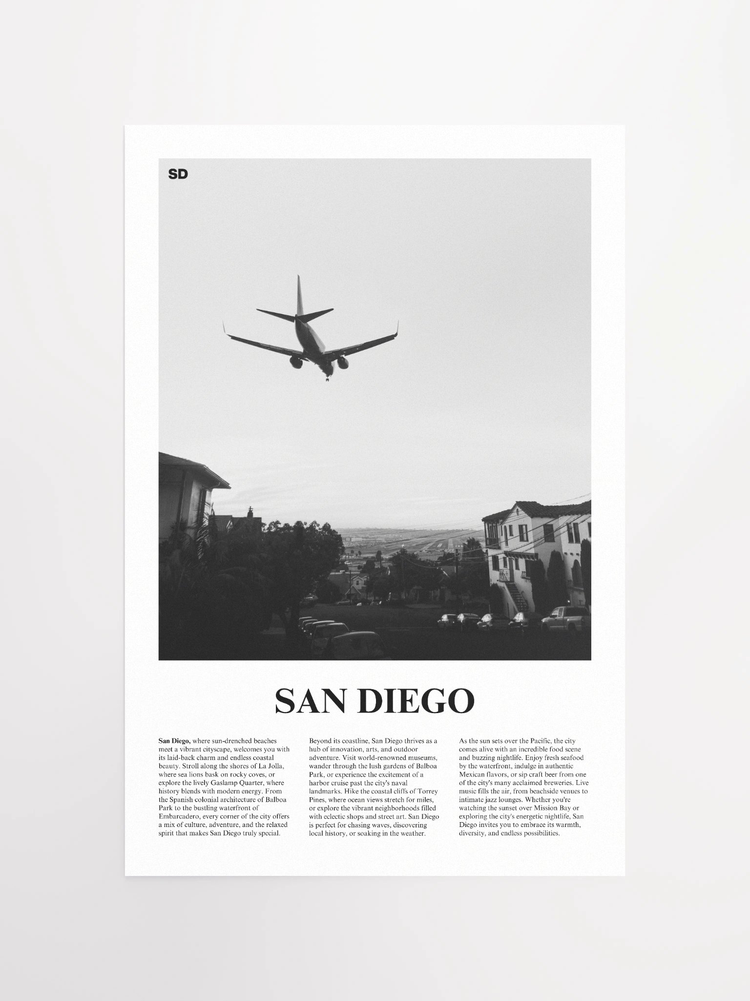 San Diego 04 Newspaper Poster product image (5)