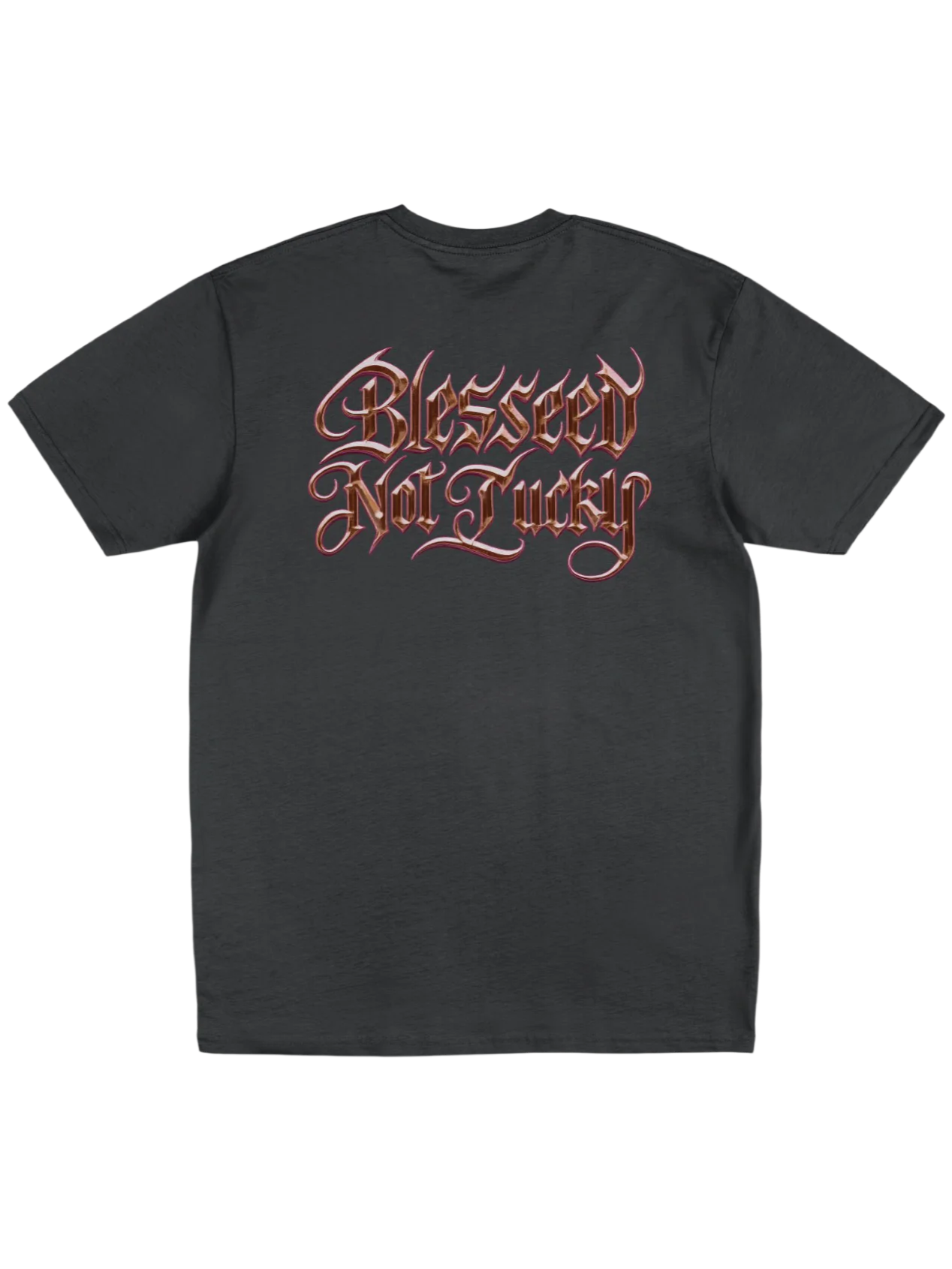 BLESSES, NOT LUKCY T-shirt product image (2)