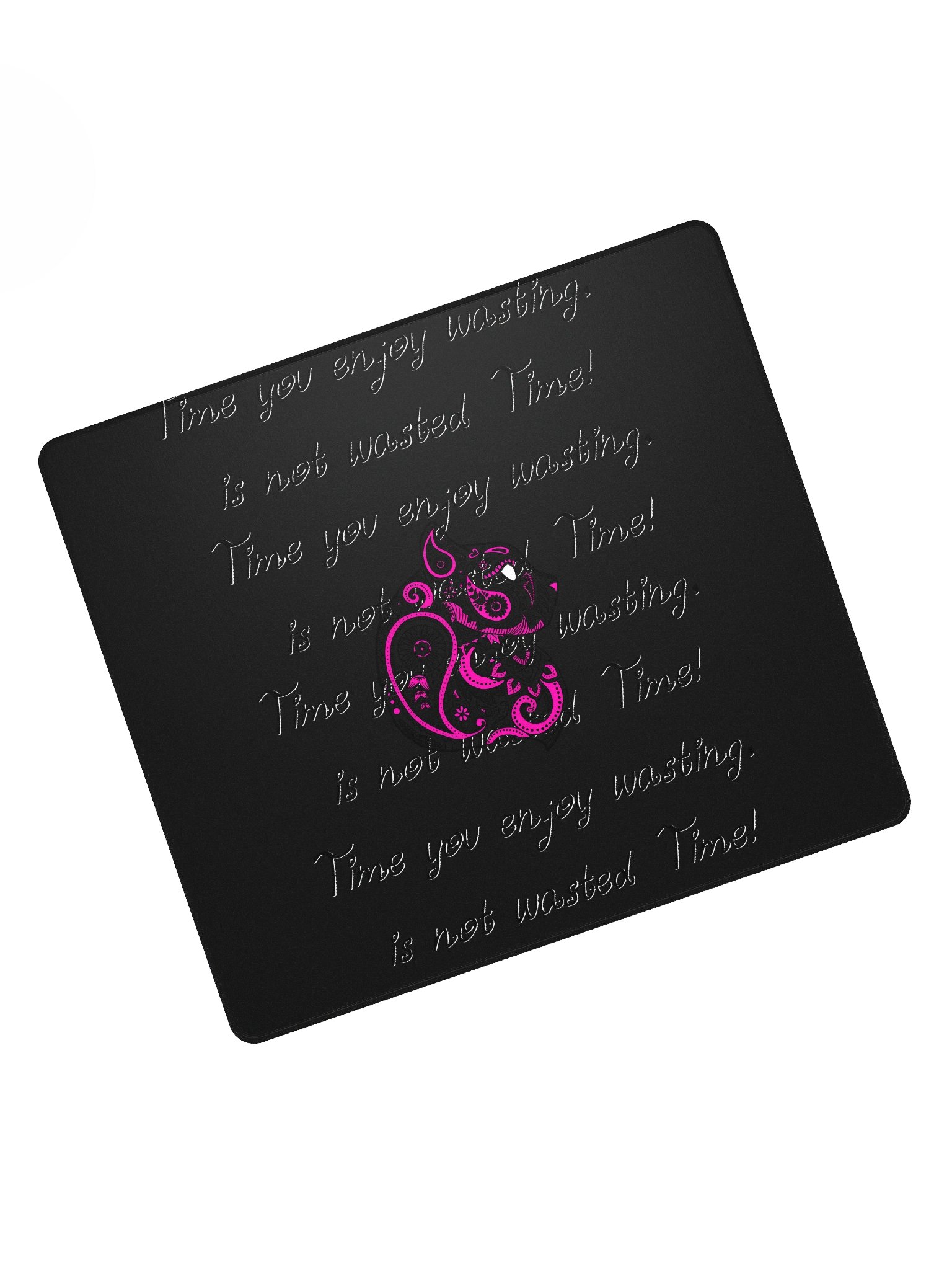 Black Pink Catspirit Mousepad product image (11)