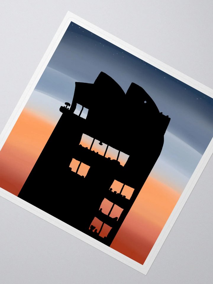 Sticker Club [January 2023] Sunset in São Paulo product image (2)