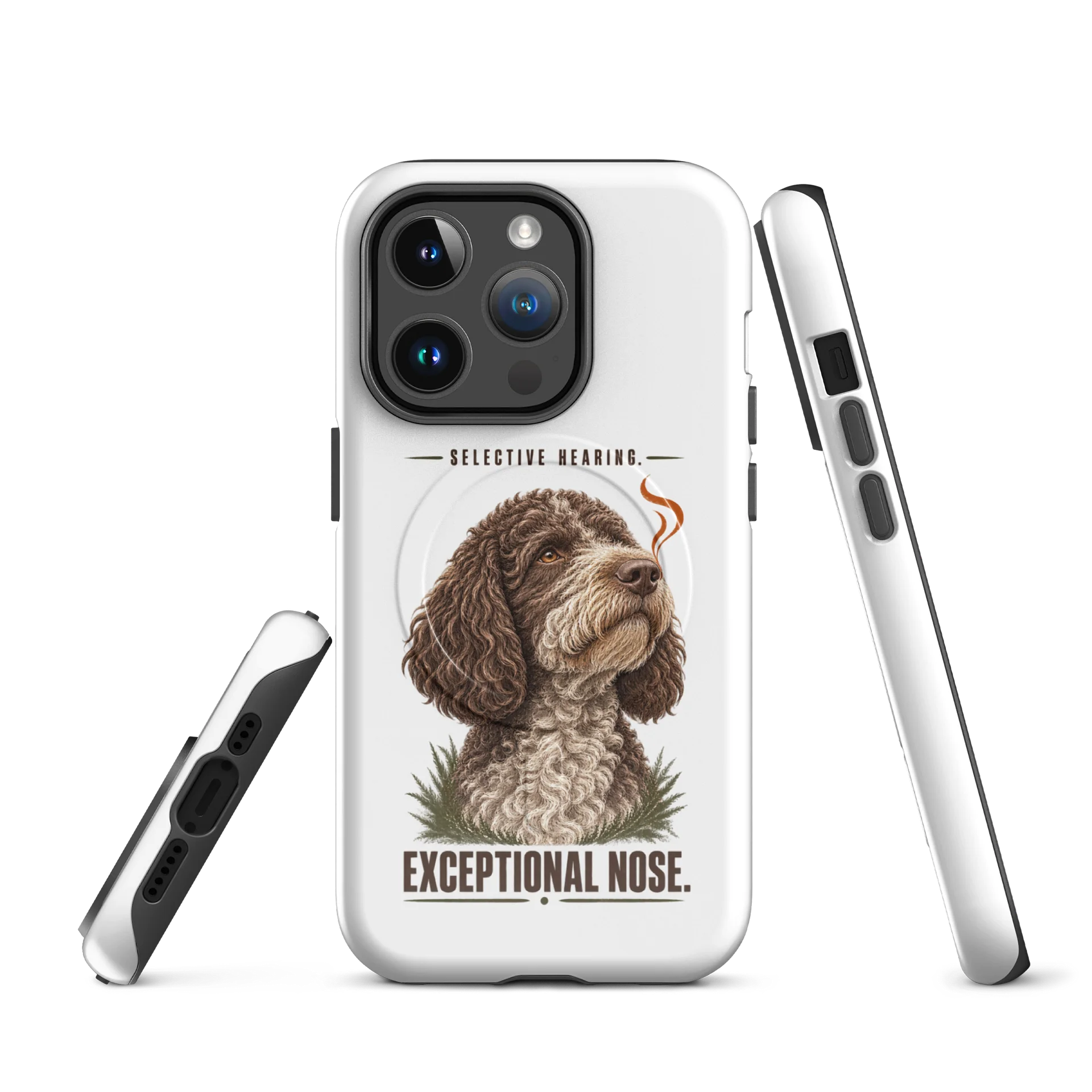 Selective Hearing, Exceptional Nose – iPhone Case product image (3)