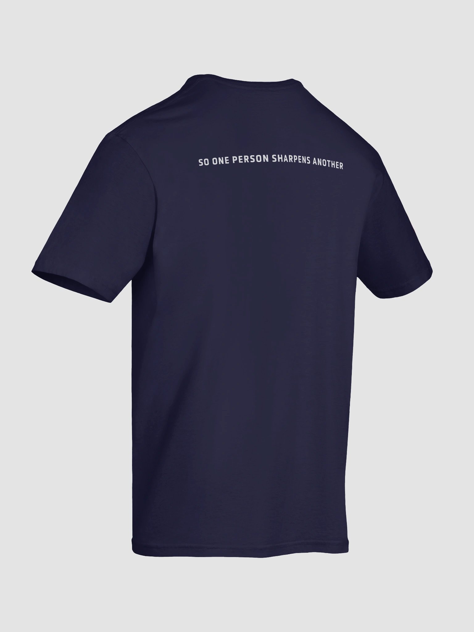 Men’s “Iron Sharpens Iron” T-Shirt – Proverbs 27:17 product image (59)