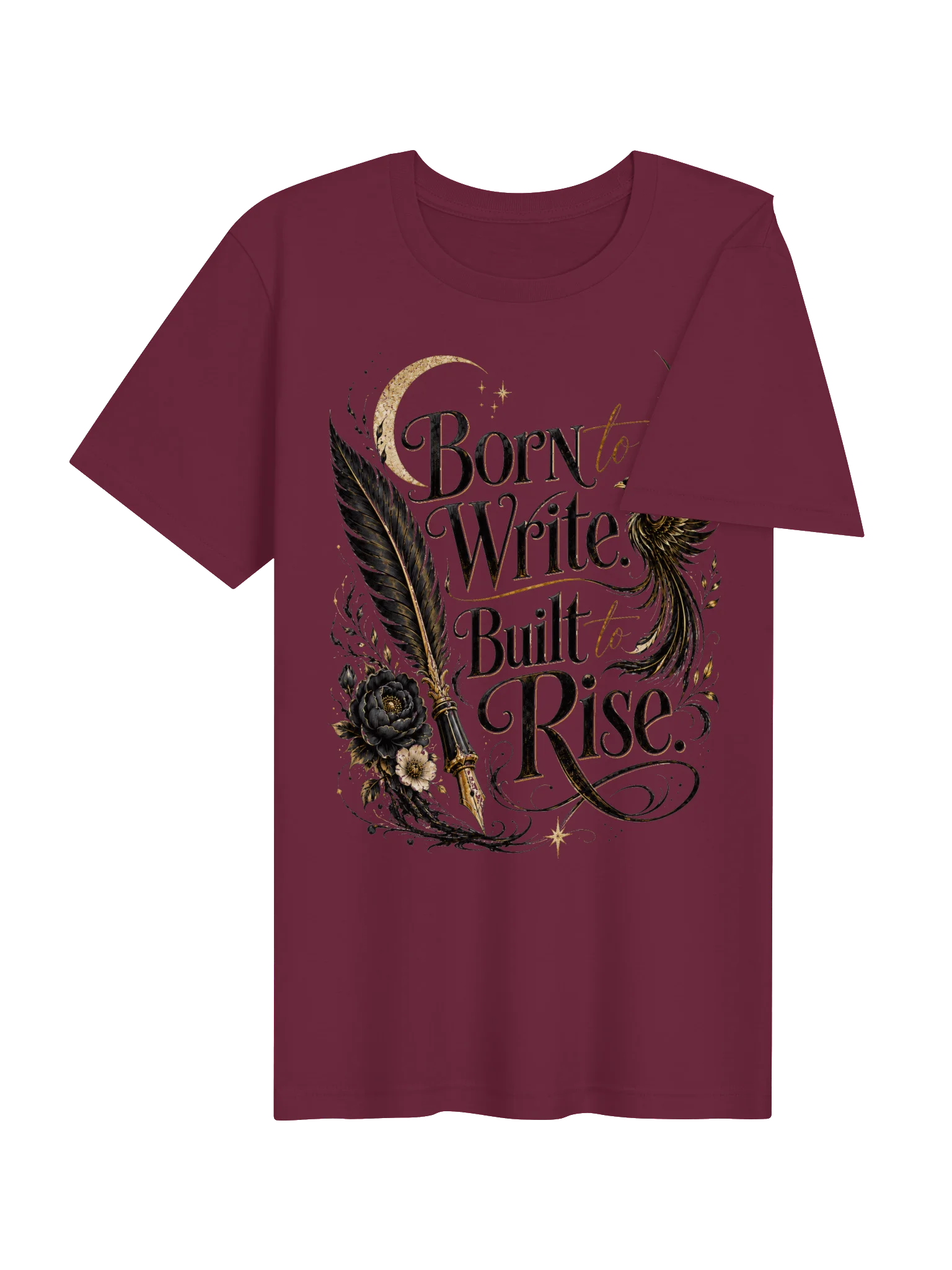 Born to Write. Built to Rise. T-Shirt product image (5)
