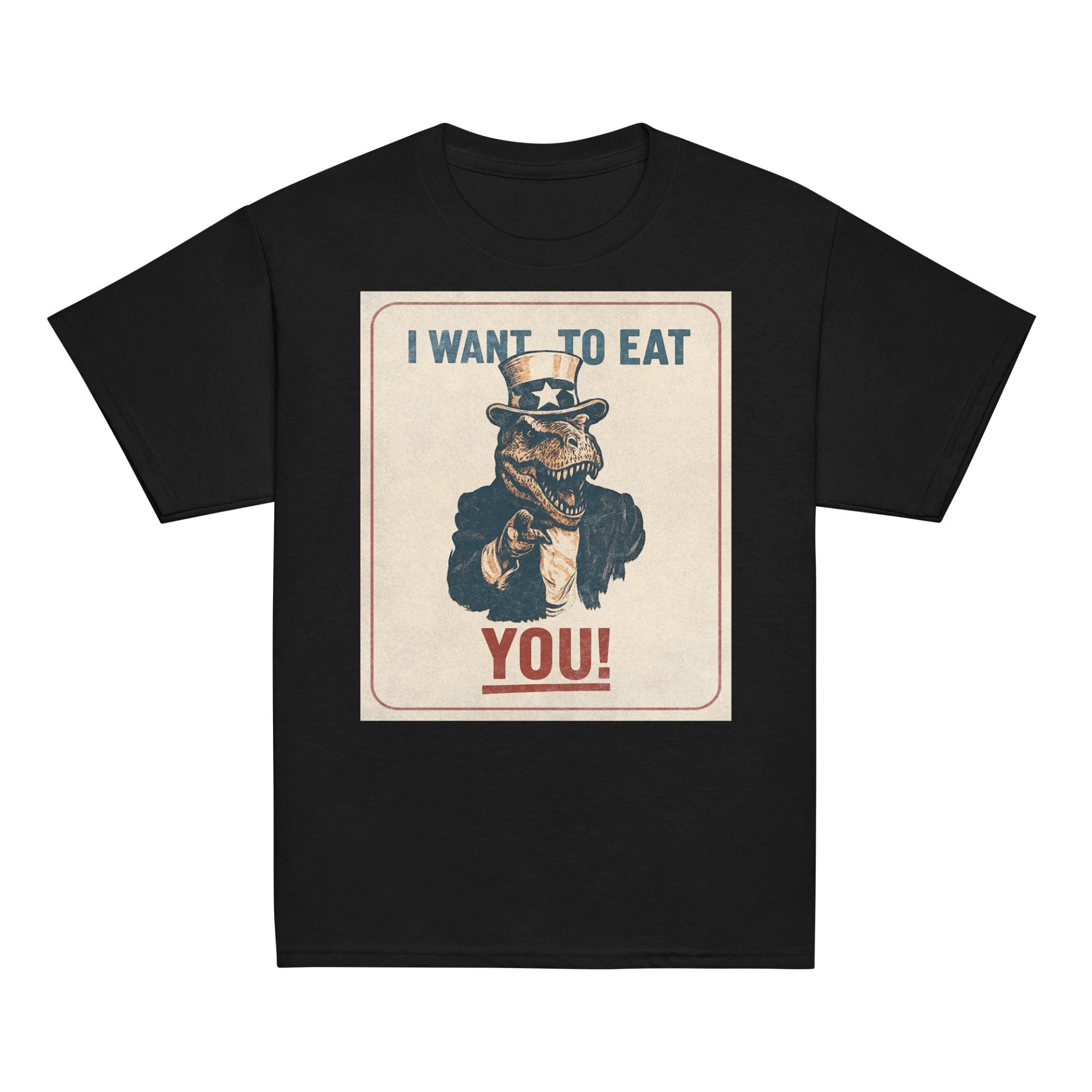 Uncle Sam T. Rex Poster Funny Dinosaur Shirt product image (2)
