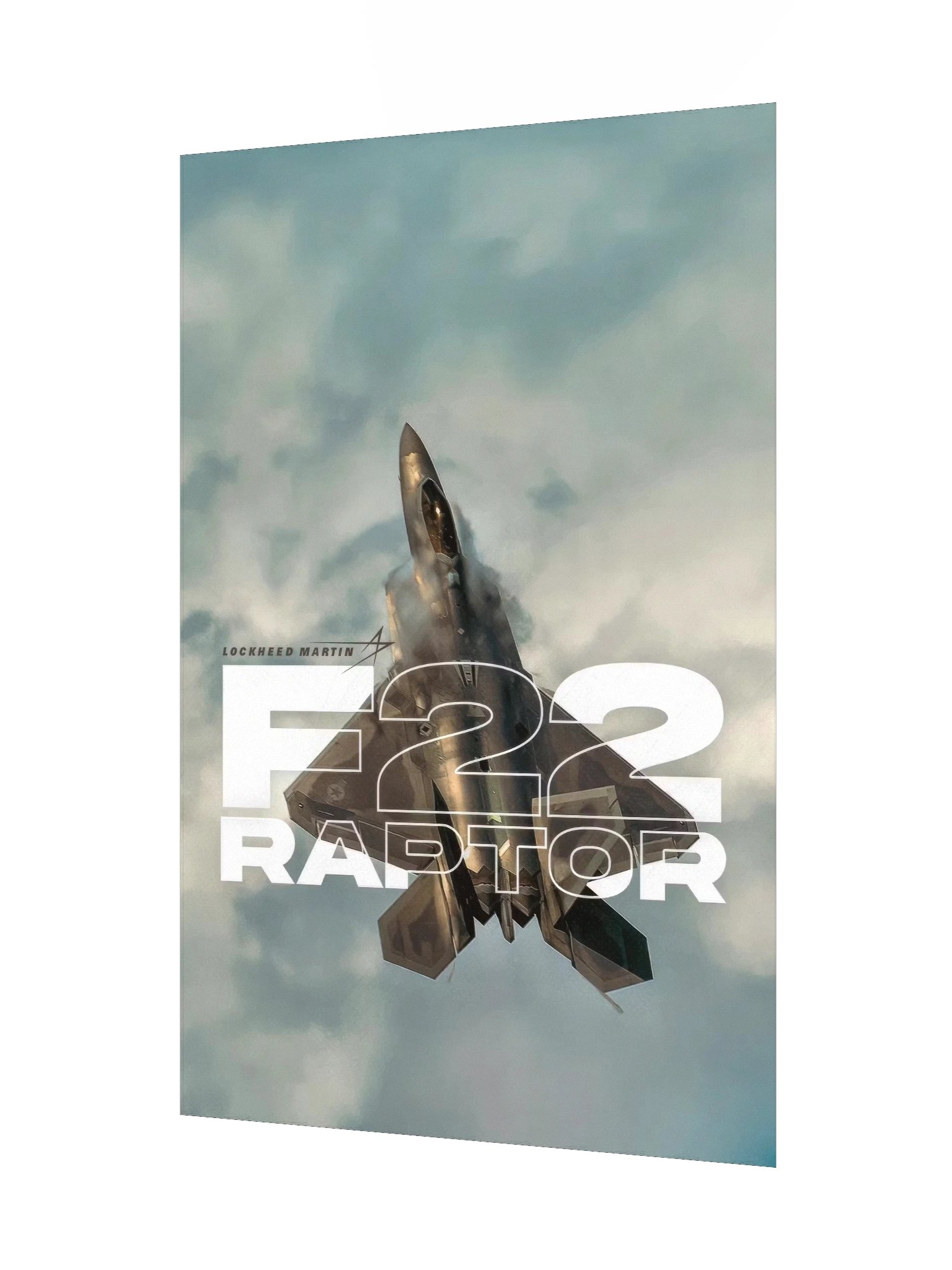 F-22 Raptor Air Superiority Fighter Poster product image (5)