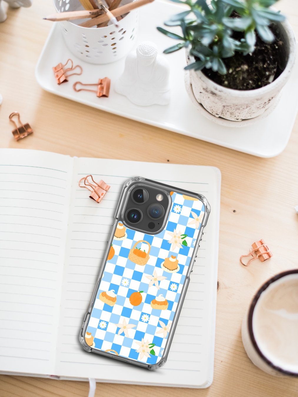 Oranges and Sweets Pattern Phone Case product image (1)