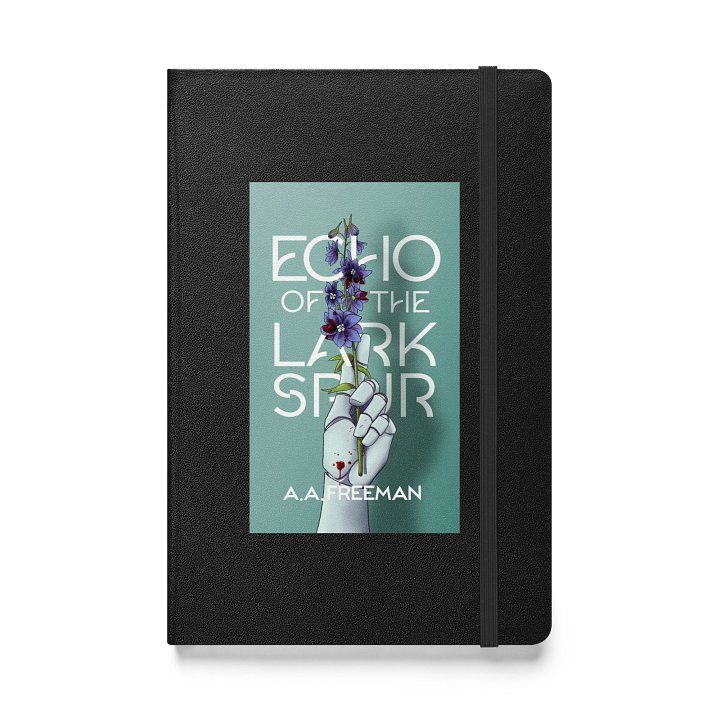 Full Cover Notebook - Echo of the Larkspur product image (1)