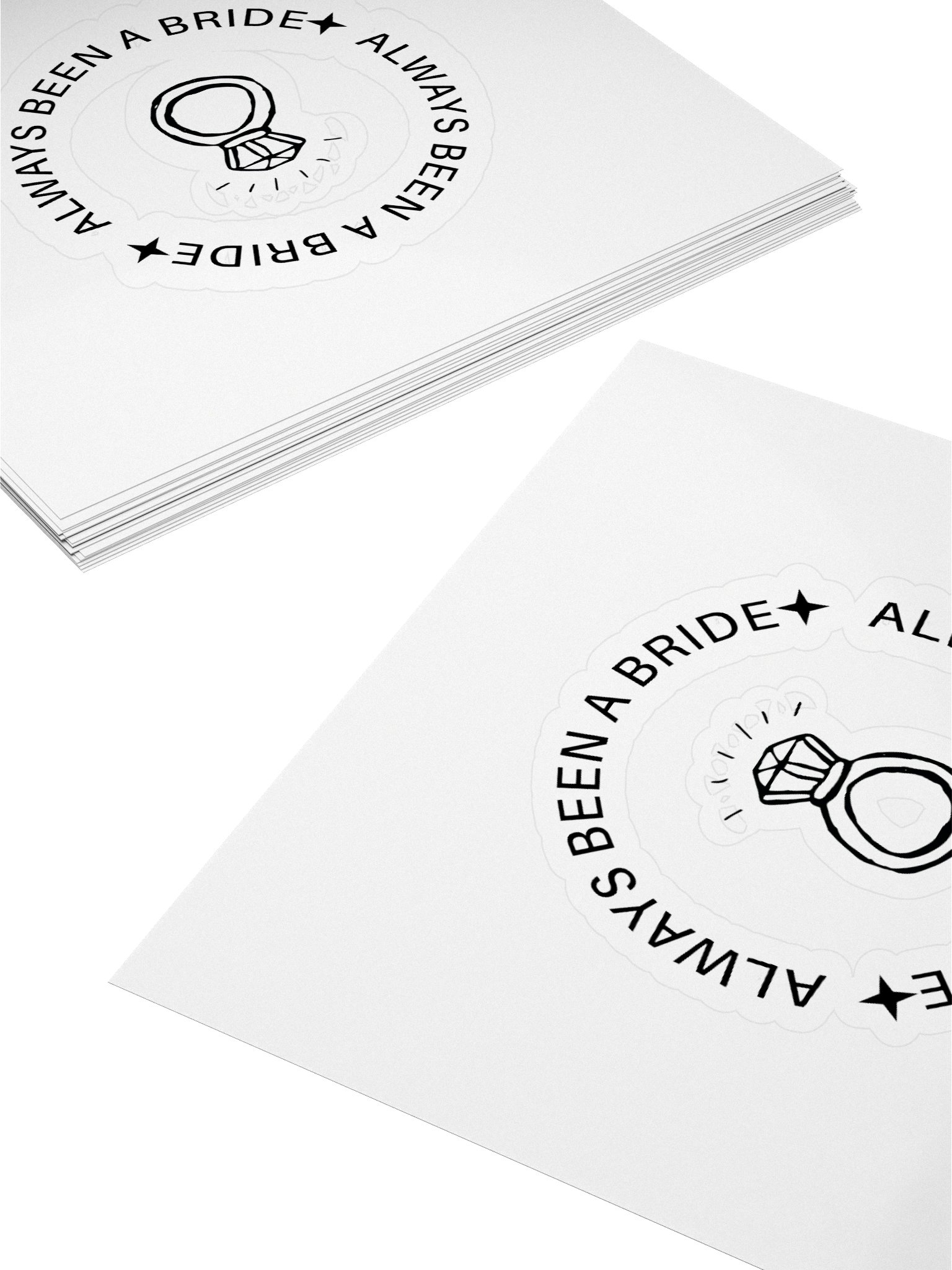 Always been a Bride Sticker product image (4)