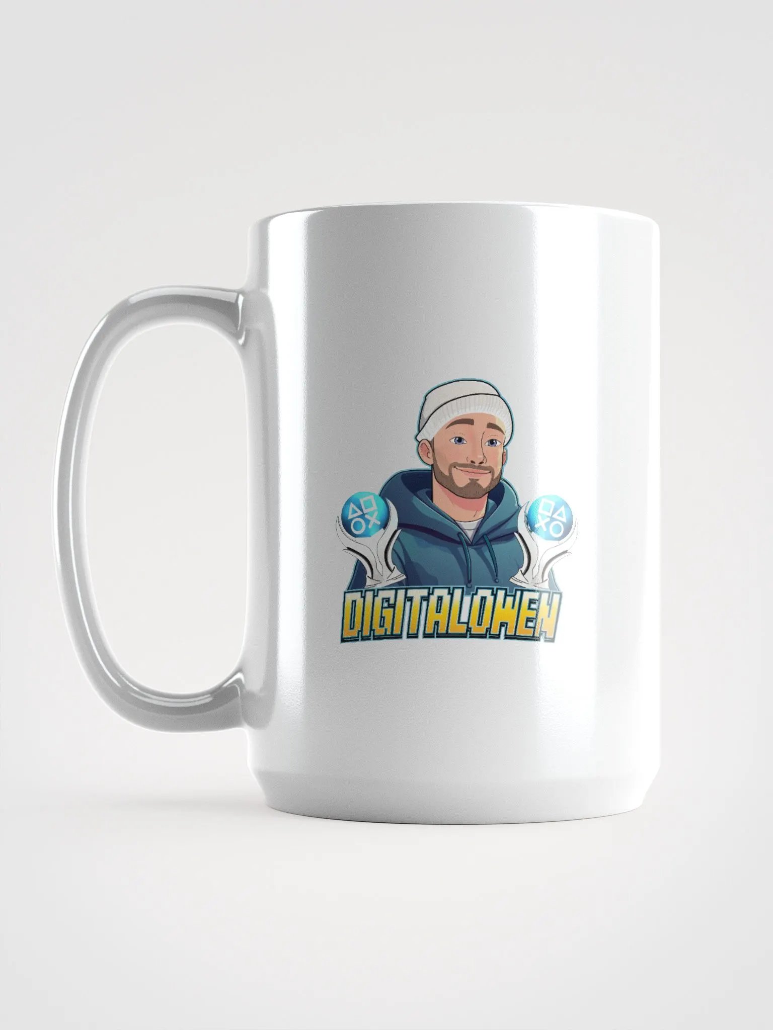 DigitalOwen Porcelain Mug – Fuel Your Game! product image (6)