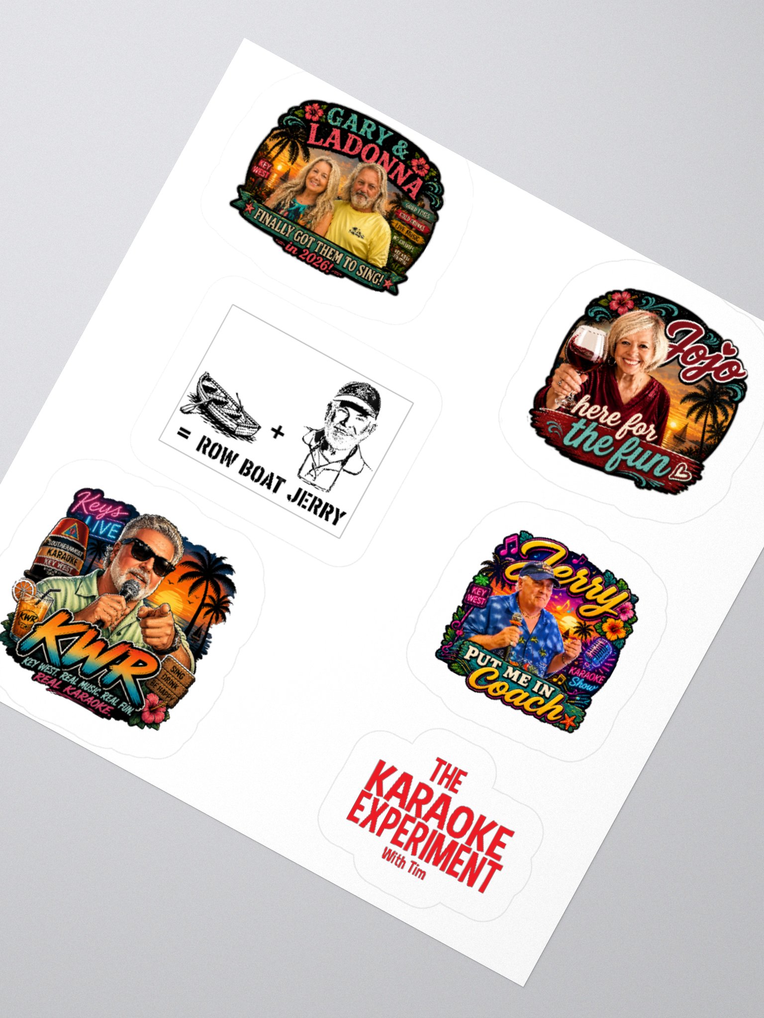 Character Vinyl Sticker Pack 4 product image (2)