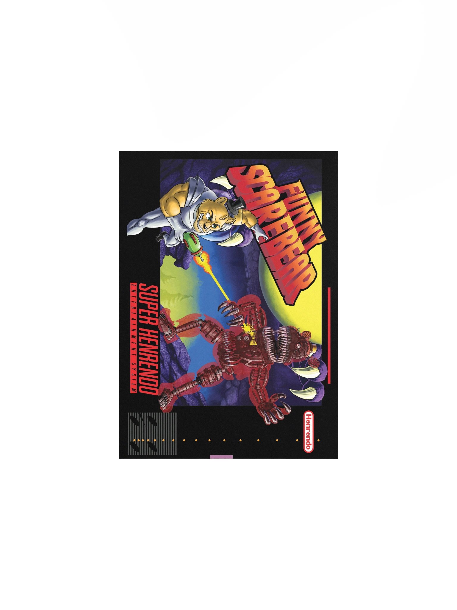 Super Funny Scare Bear Poster product image (2)