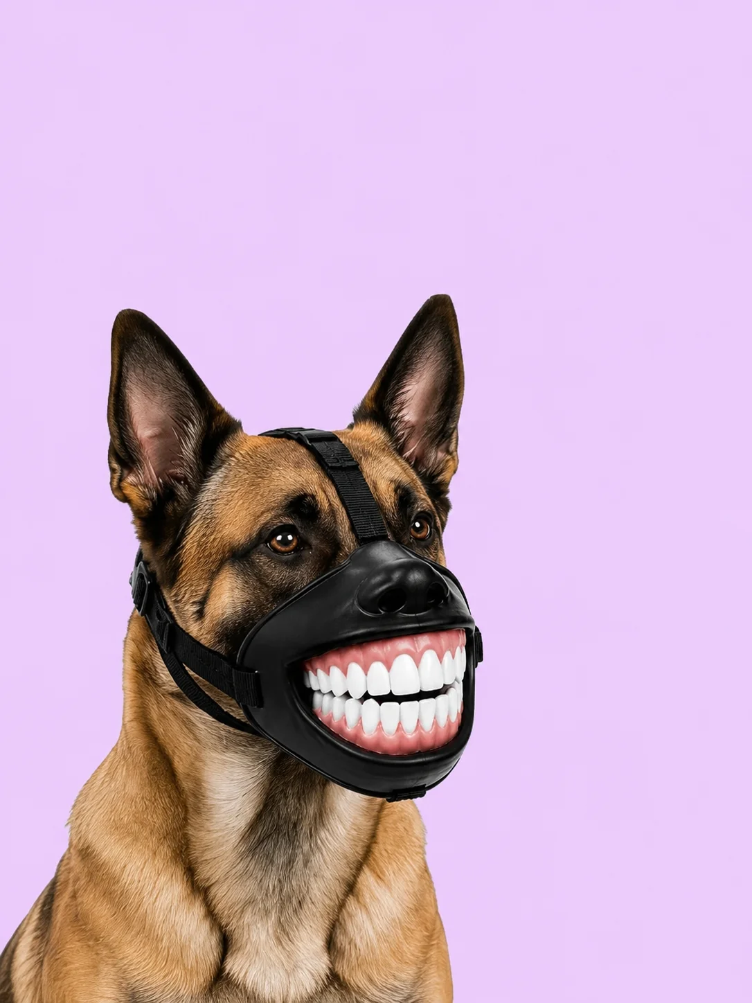 Fun Smiling Dog Muzzle product image (3)