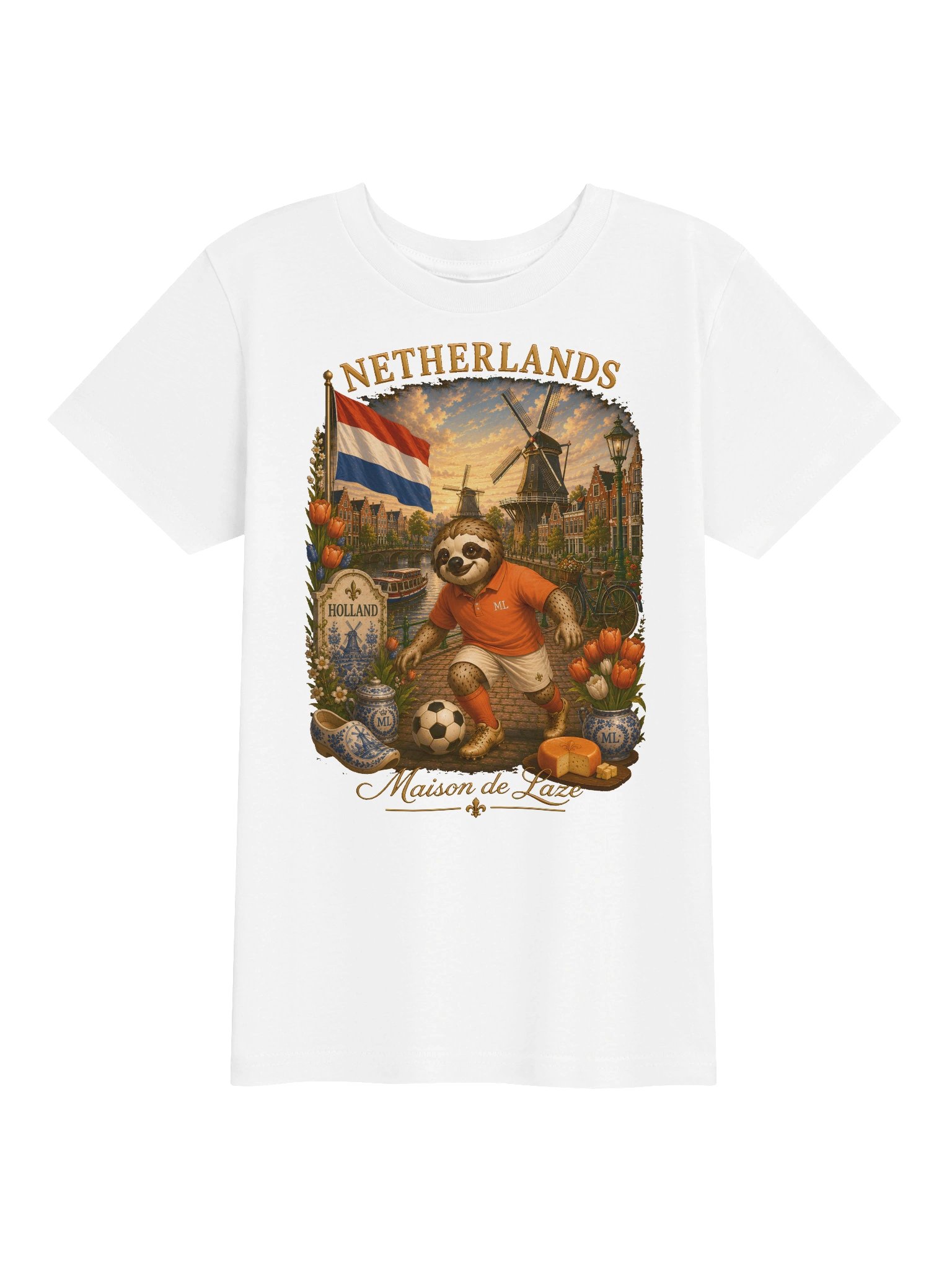 Netherlands Kids' T-Shirt — World Collection product image (5)