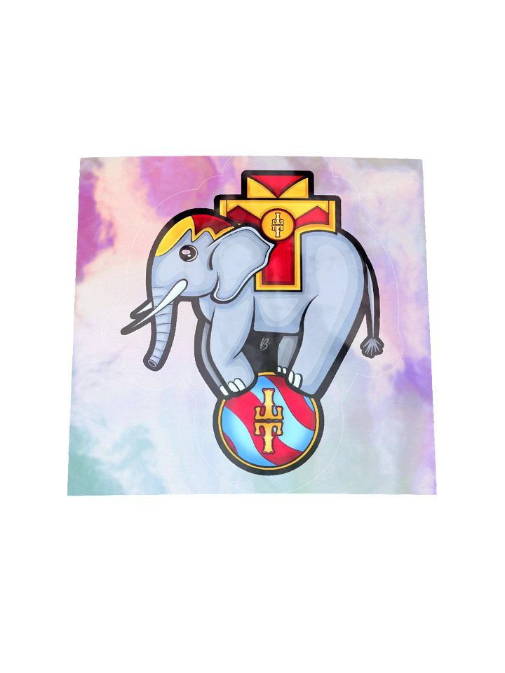 The Circus 🎪 Holographic Sticker product image (1)