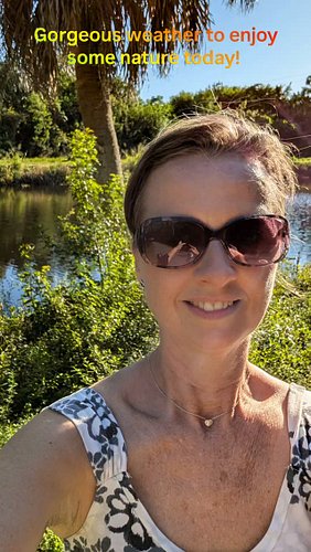 Went for a walk in Largo Nature Preserve today. The weather is finally cool enough to actually enjoy being outside! 😁🌳🌴☀️

#n...