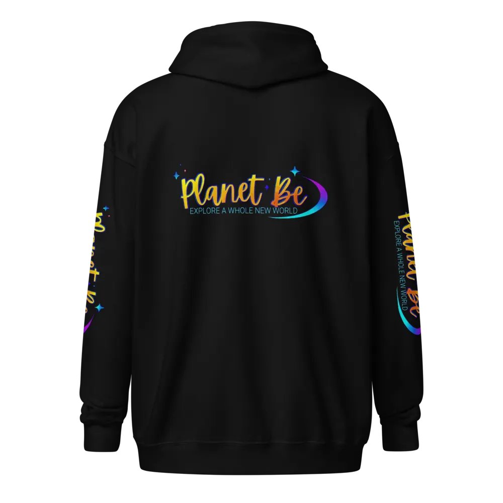 Planet Be in Blues Zip Hoodie product image (1)