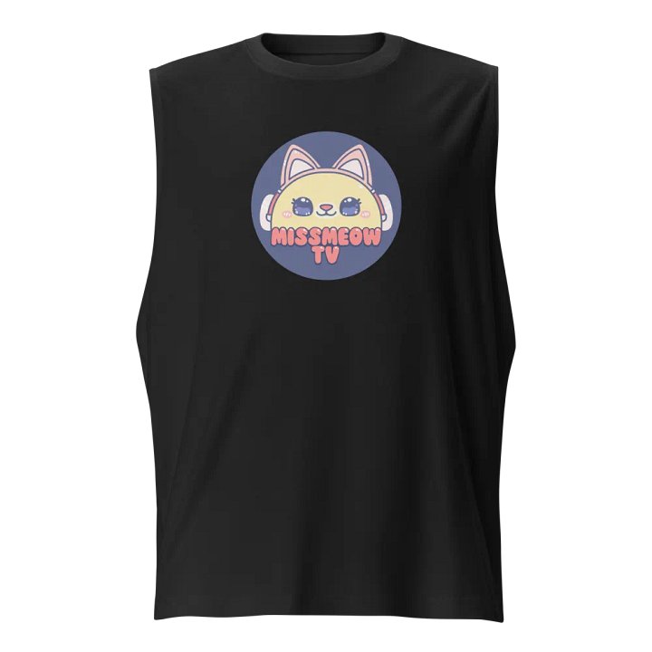 MissMeowTV Logo Muscle Tank product image (1)