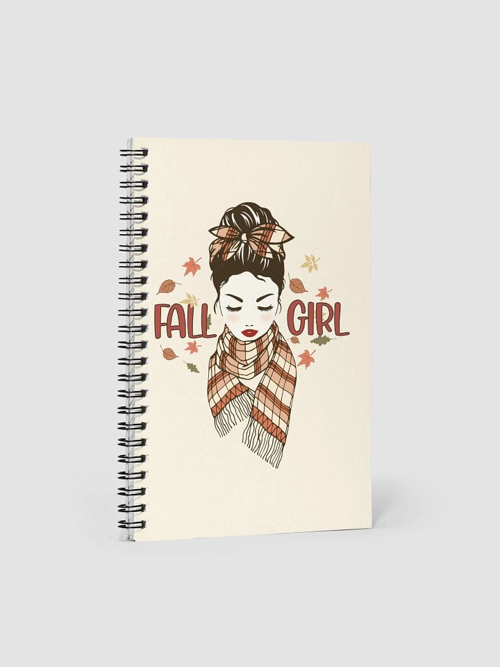 Fall Girl Notebook product image (1)