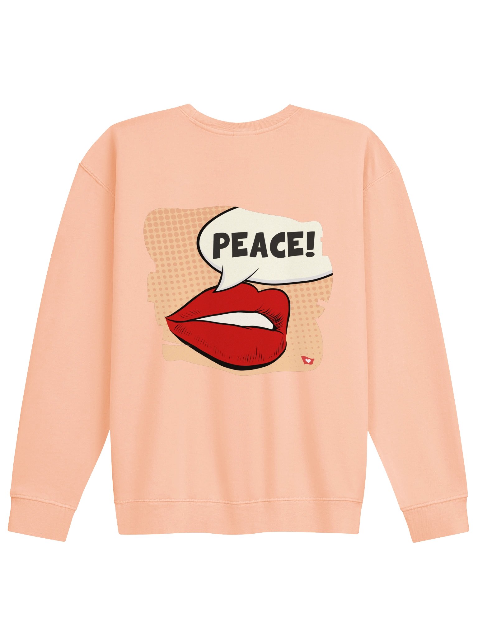 Premium Unisex Sweatshirt, PEACE. Vintage Style product image (2)