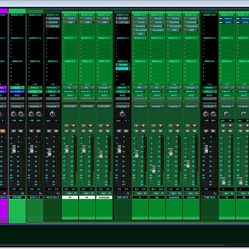 Dialing some drums for our premium mix EP coming only on CD and Vinyl. At this point i am trying to get some thickness and co...