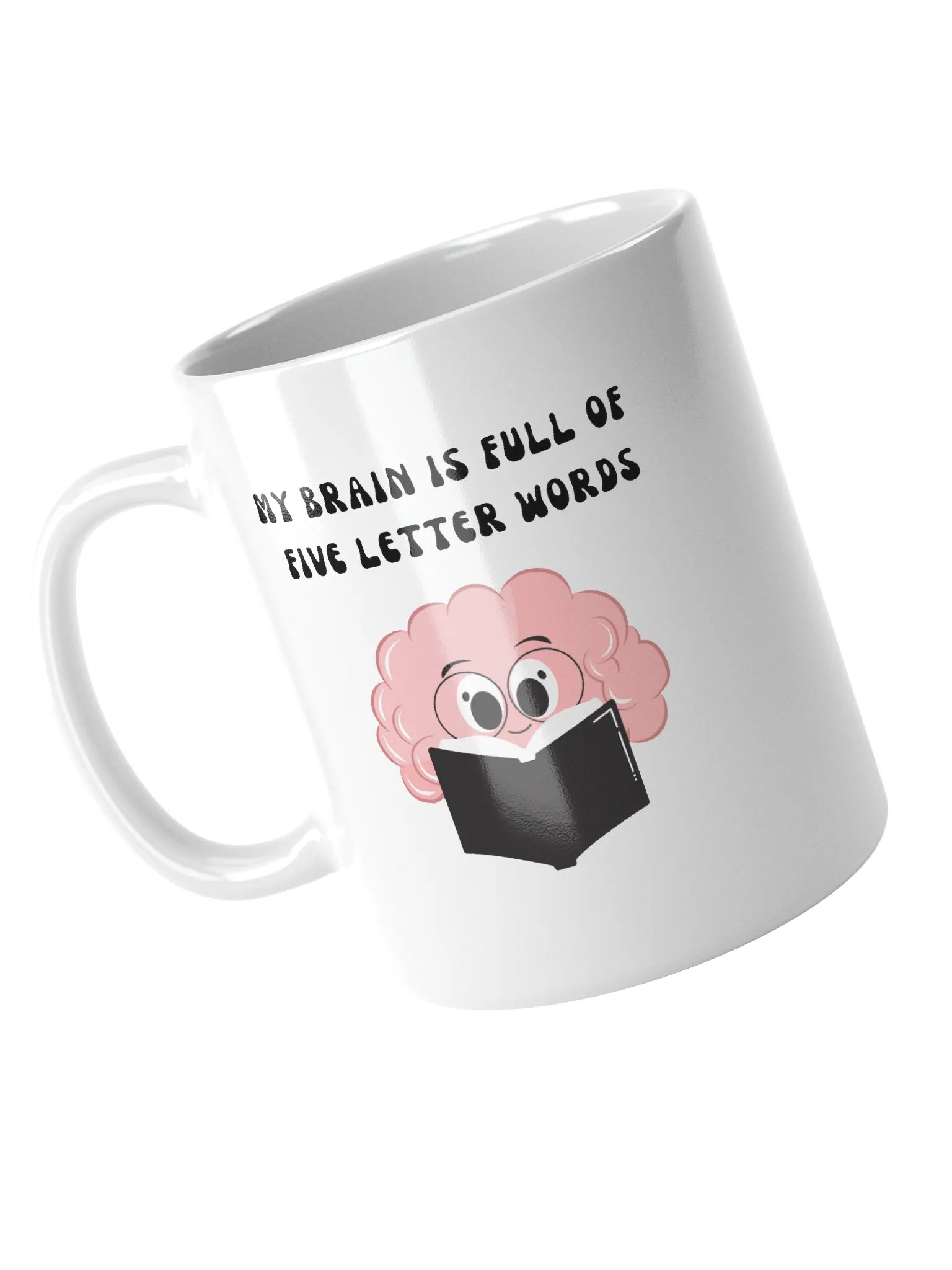 My Brain is full of Five Letter Words Mug product image (8)