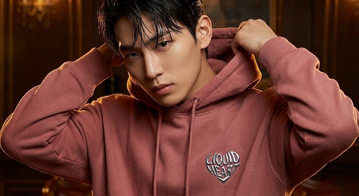 Valentine Liquid Heart Metallic Hoodie product image (2)