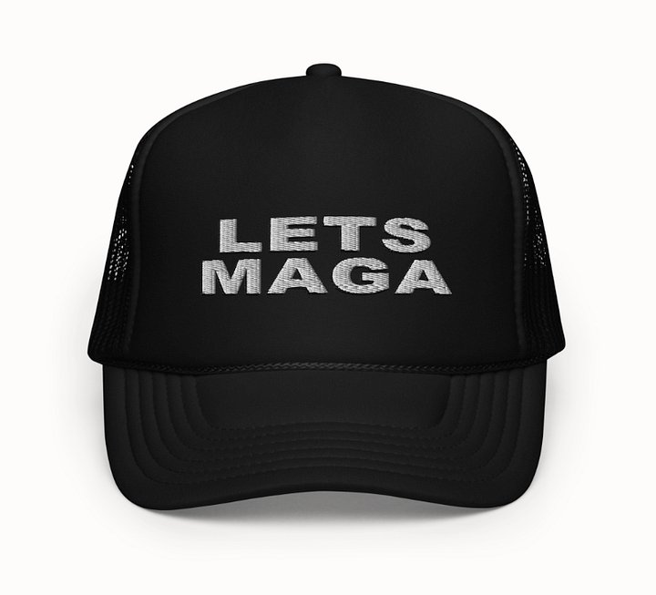 LET'S MAGA Foam Trucker Hat product image (2)