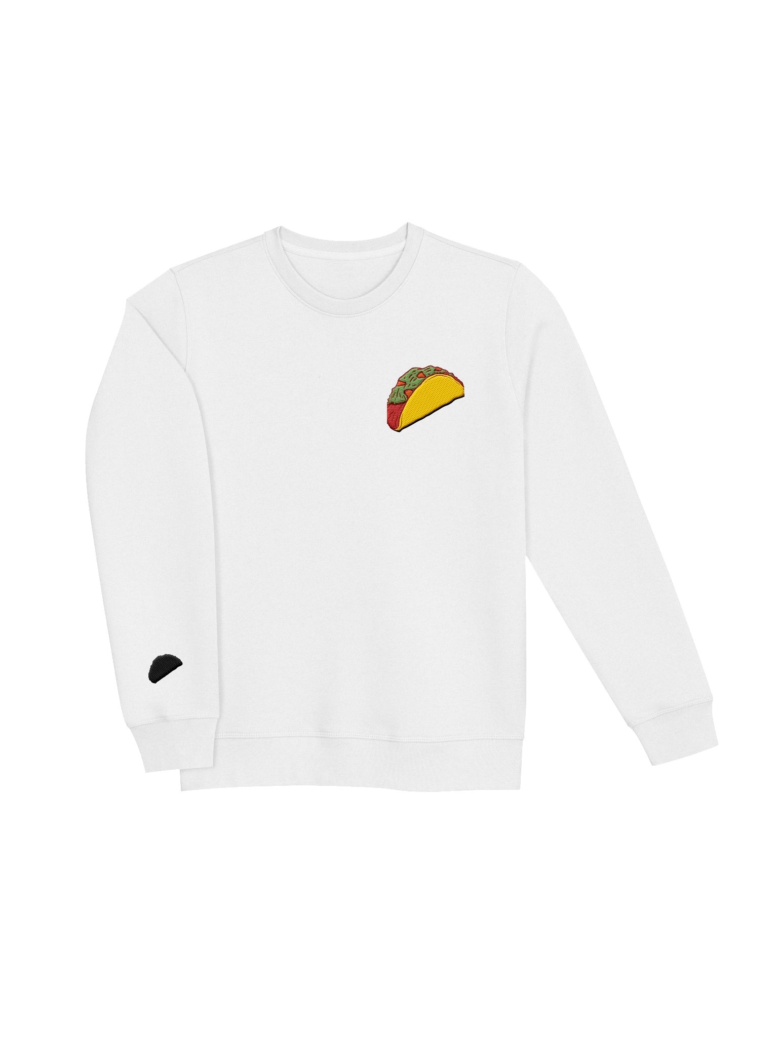 Romulus First Taco Premium Heavyweight Unisex Long Sleeve Shirt in White product image (3)