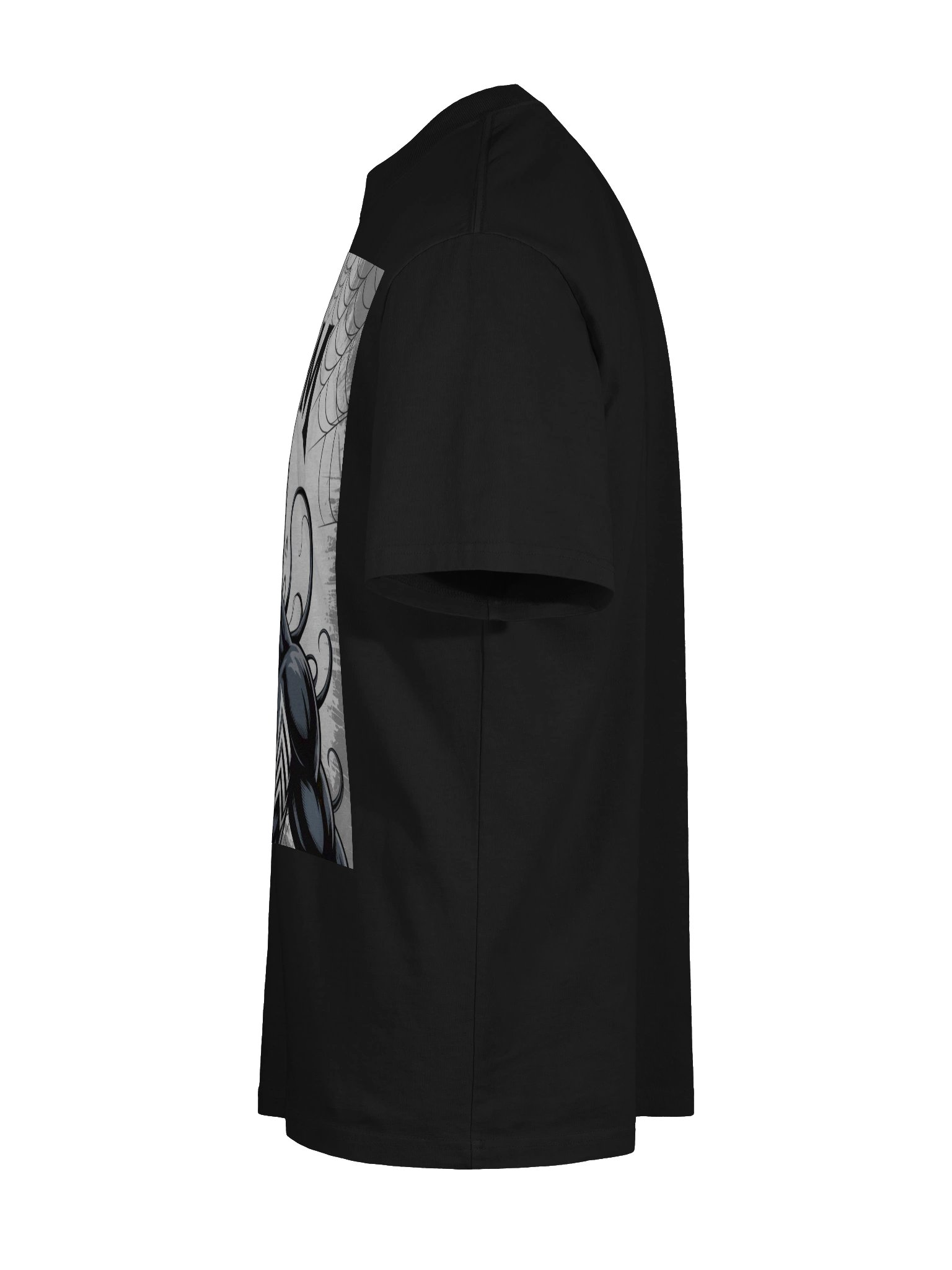 Entwined Abyss: Venom Faded Oversized Tee product image (10)
