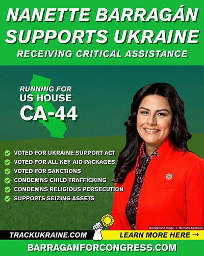 Democrat Nanette Barragán @nanettebarragan is running for reelection in California's 44th Congressional District [CA-44] on N...