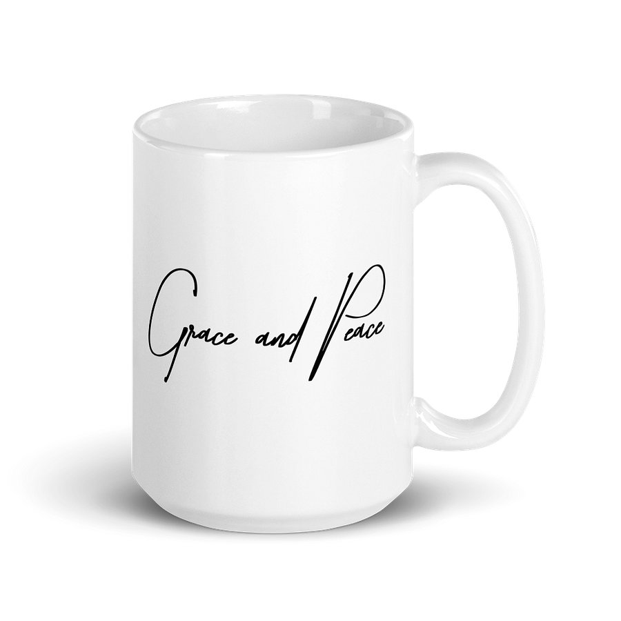 Grace and Peace / Scripture Coffee Mug 15oz product image (3)