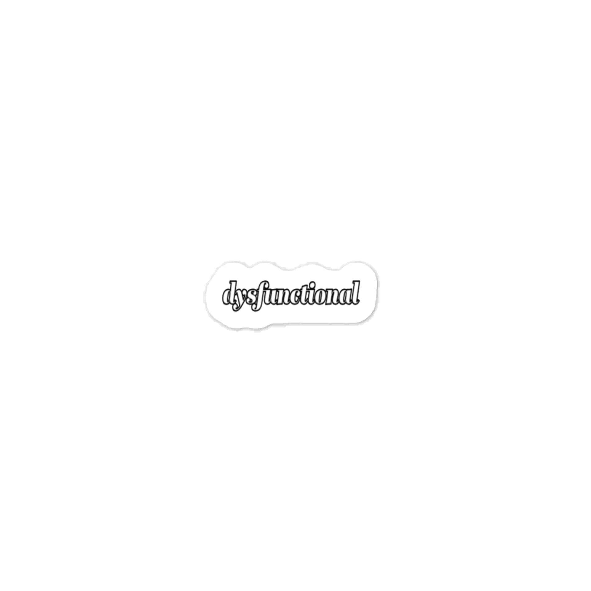 Dysfunctional Sticker product image (1)
