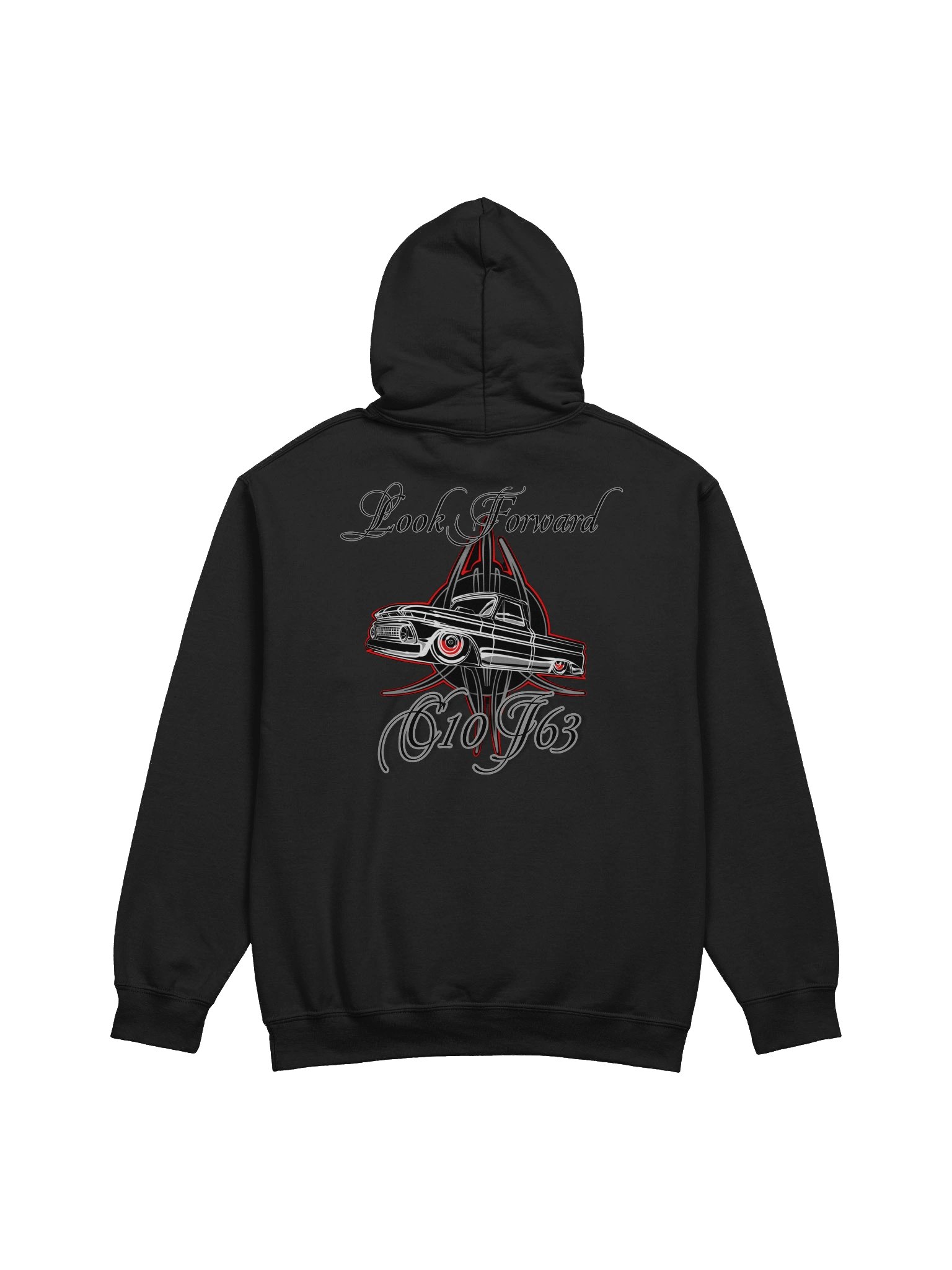Black C10 Look Forward Hoodie product image (14)