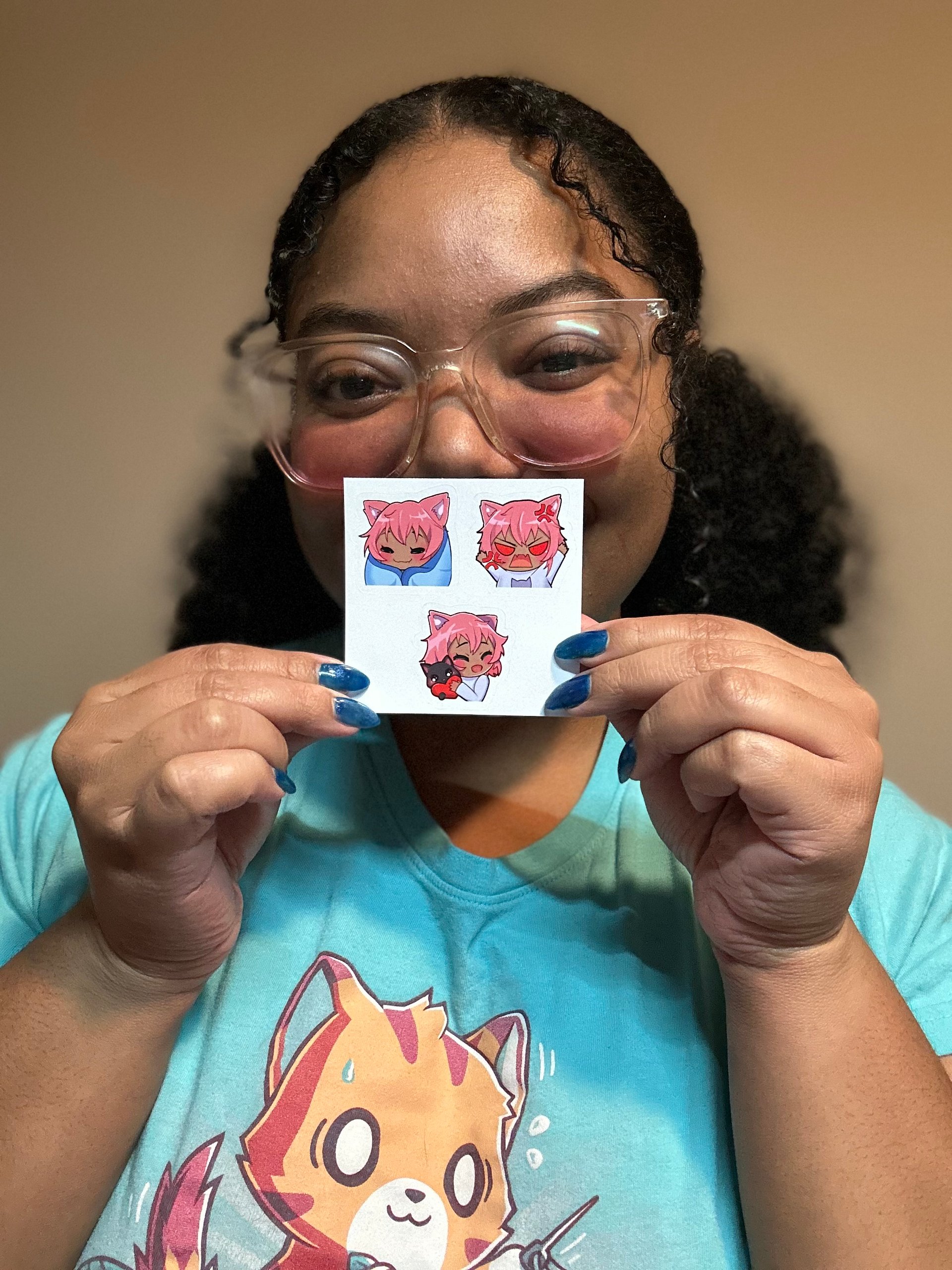 Chibi Cat Emotions Sticker Set product image (1)
