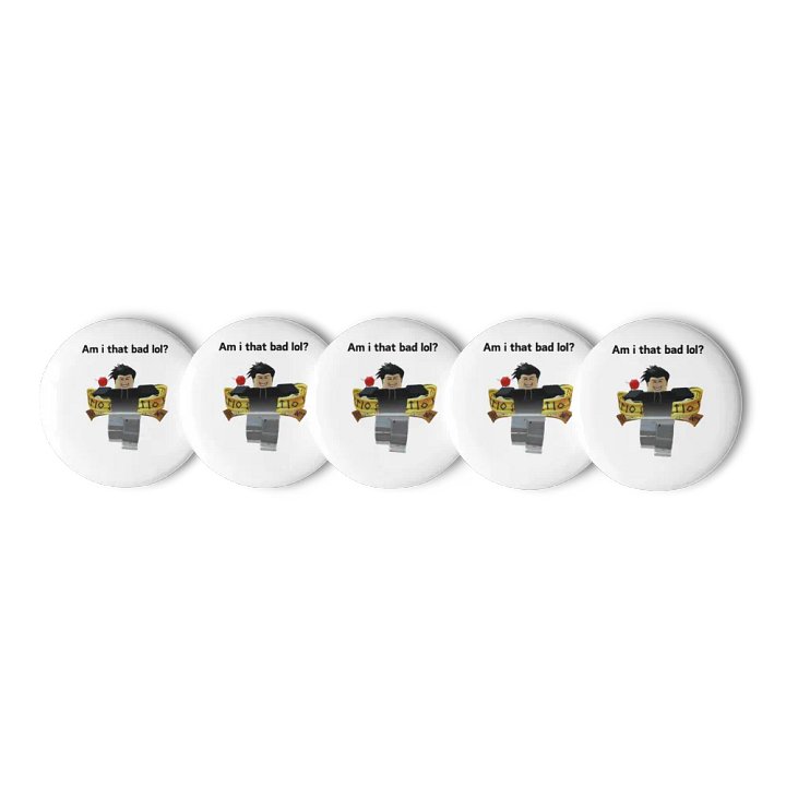 Am i that bad lol? - Pin set product image (1)