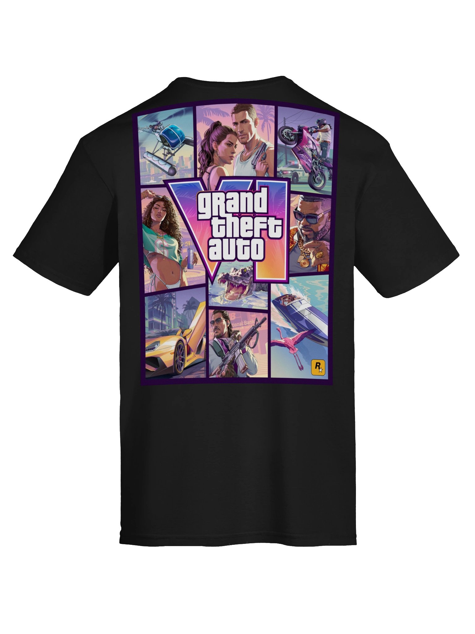 GTA VI Double-Sided Printed Tee product image (59)