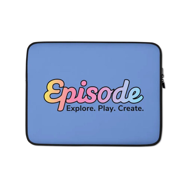 Episode Laptop Sleeve Blue With Gradient Logo product image (1)
