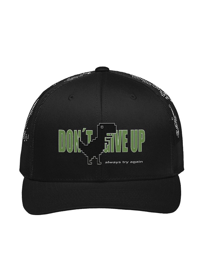 Pixel Dinosaur, Don´t give up, Hat product image (1)