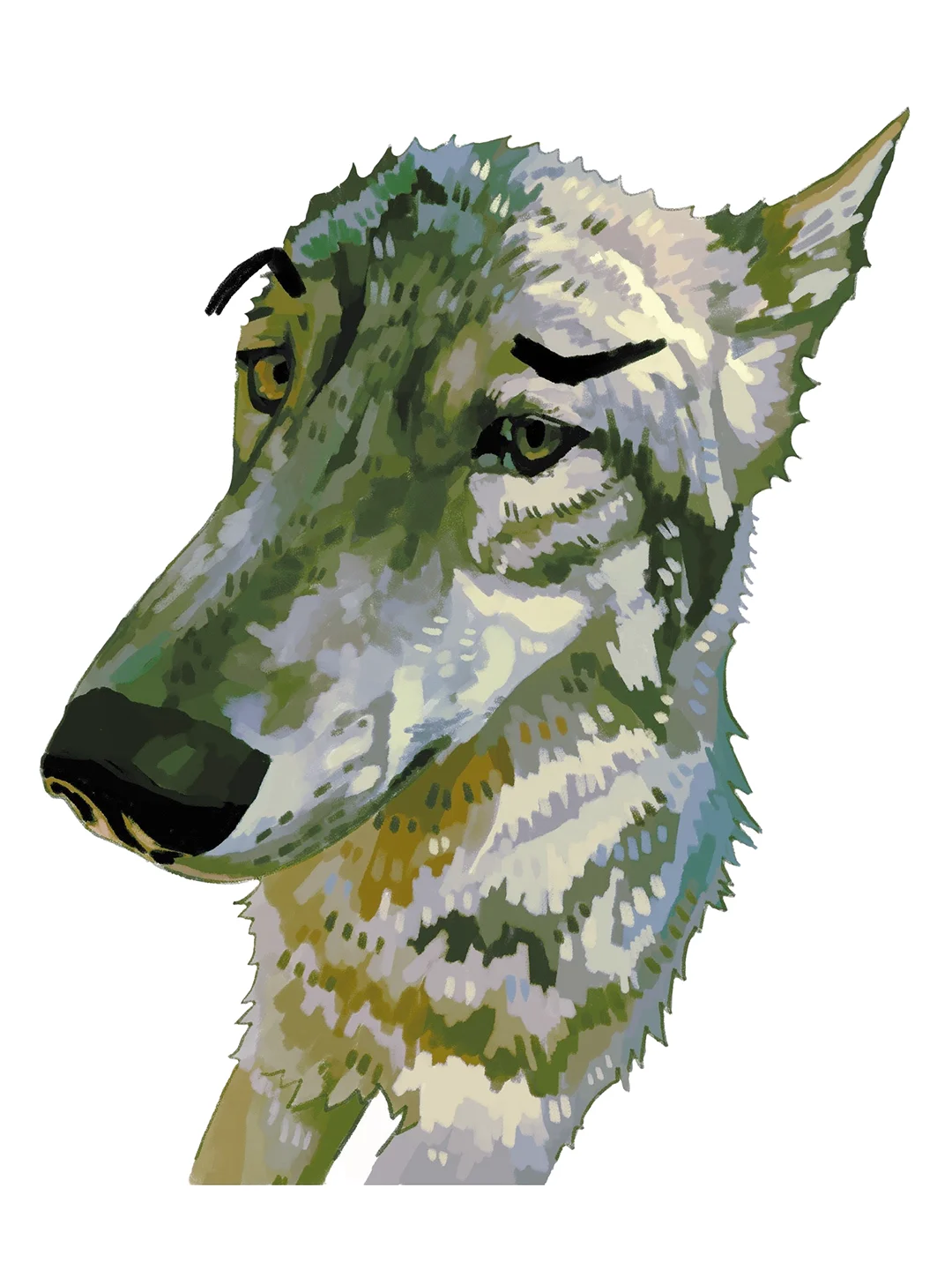 Eyebrow Wolp Sticker product image (1)