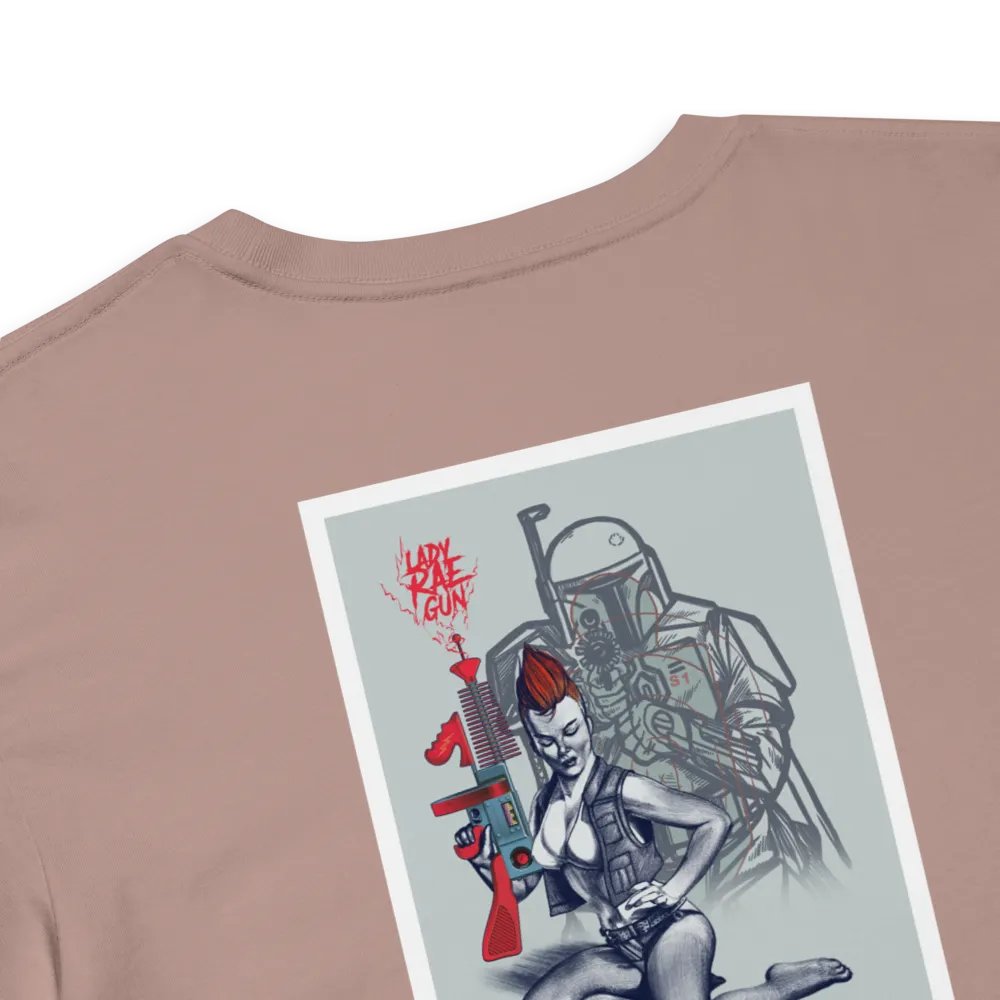 Lady Rae Gun Bounty Hunter Crop Tee product image (31)
