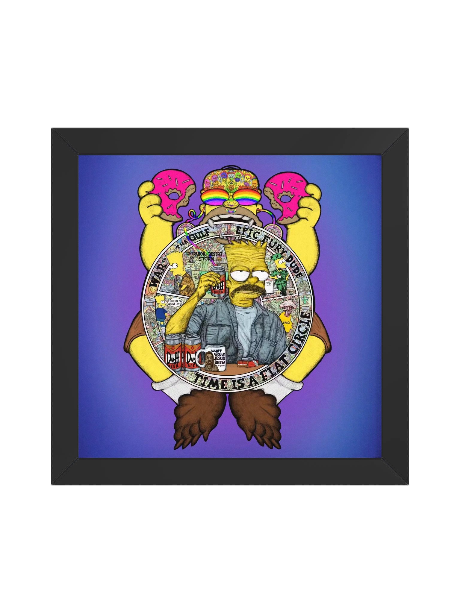 It's Samsara! Framed Print product image (2)