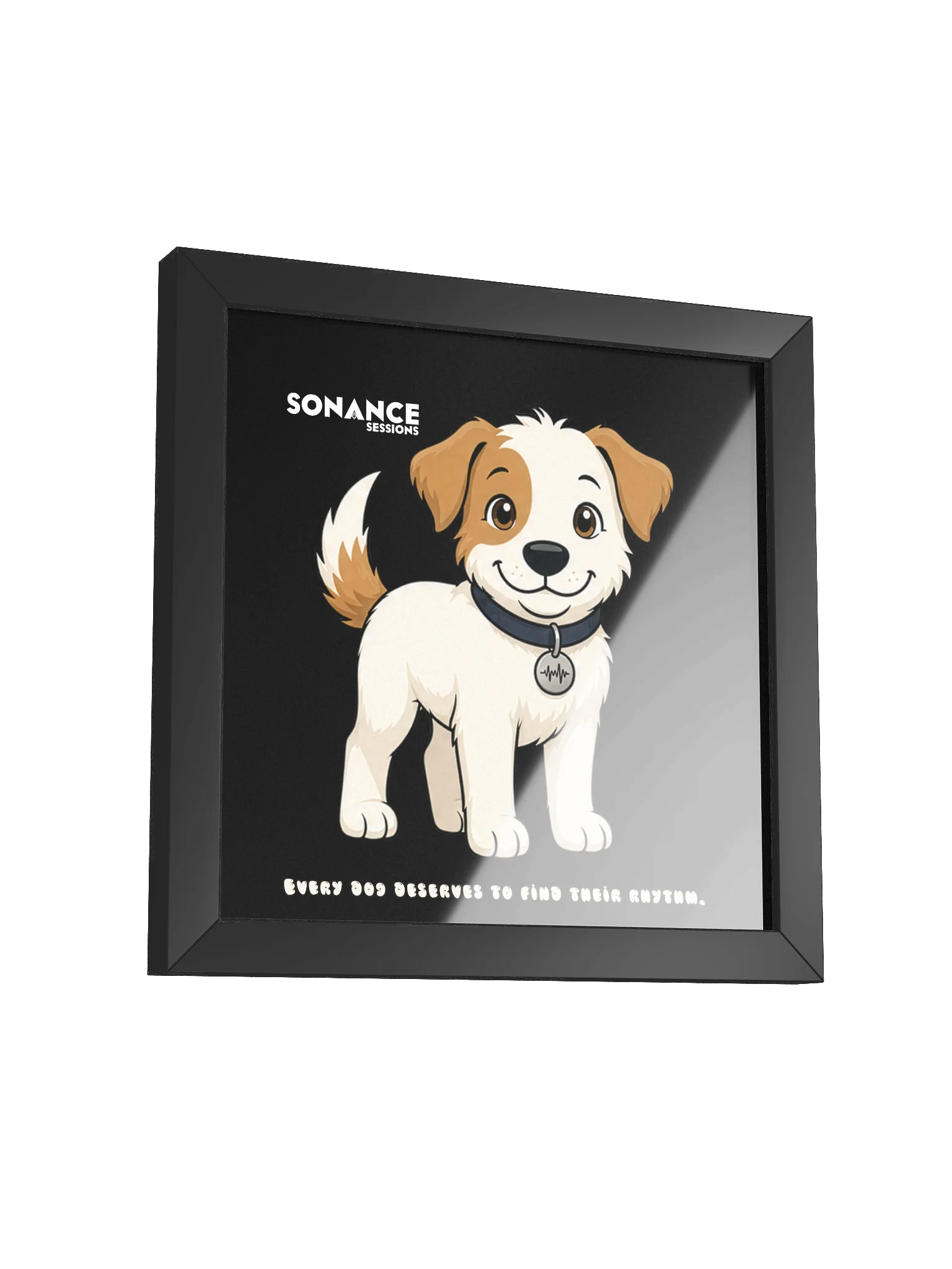 Sonance Dog Framed Matte Poster (Stand) product image (3)