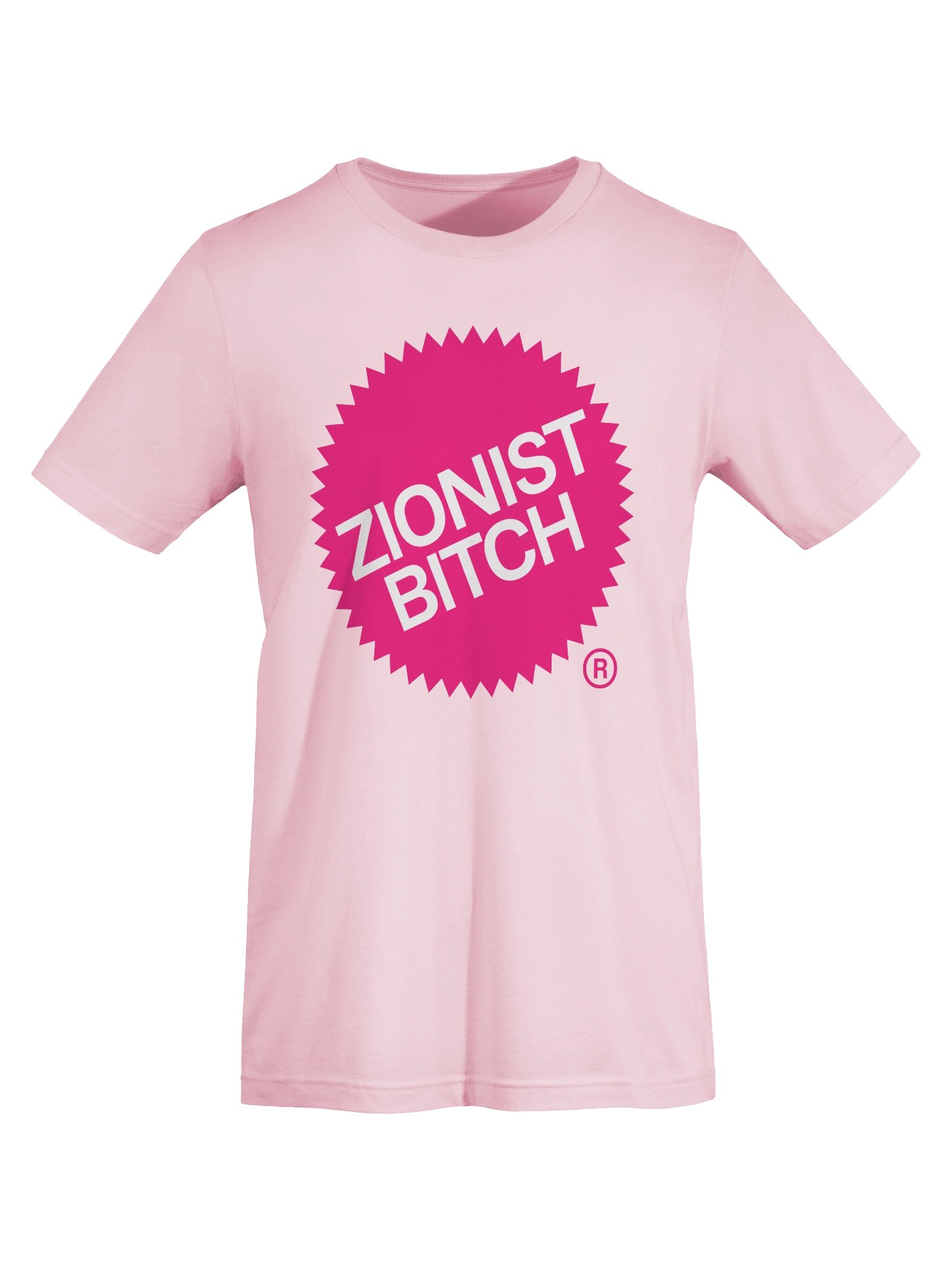 Zionist Bitch Label Tee (Pink) product image (5)