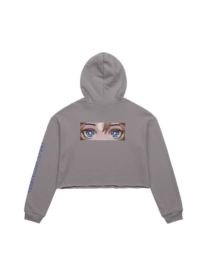 Sternchen-Crew Crop Top Hoodie product image (2)