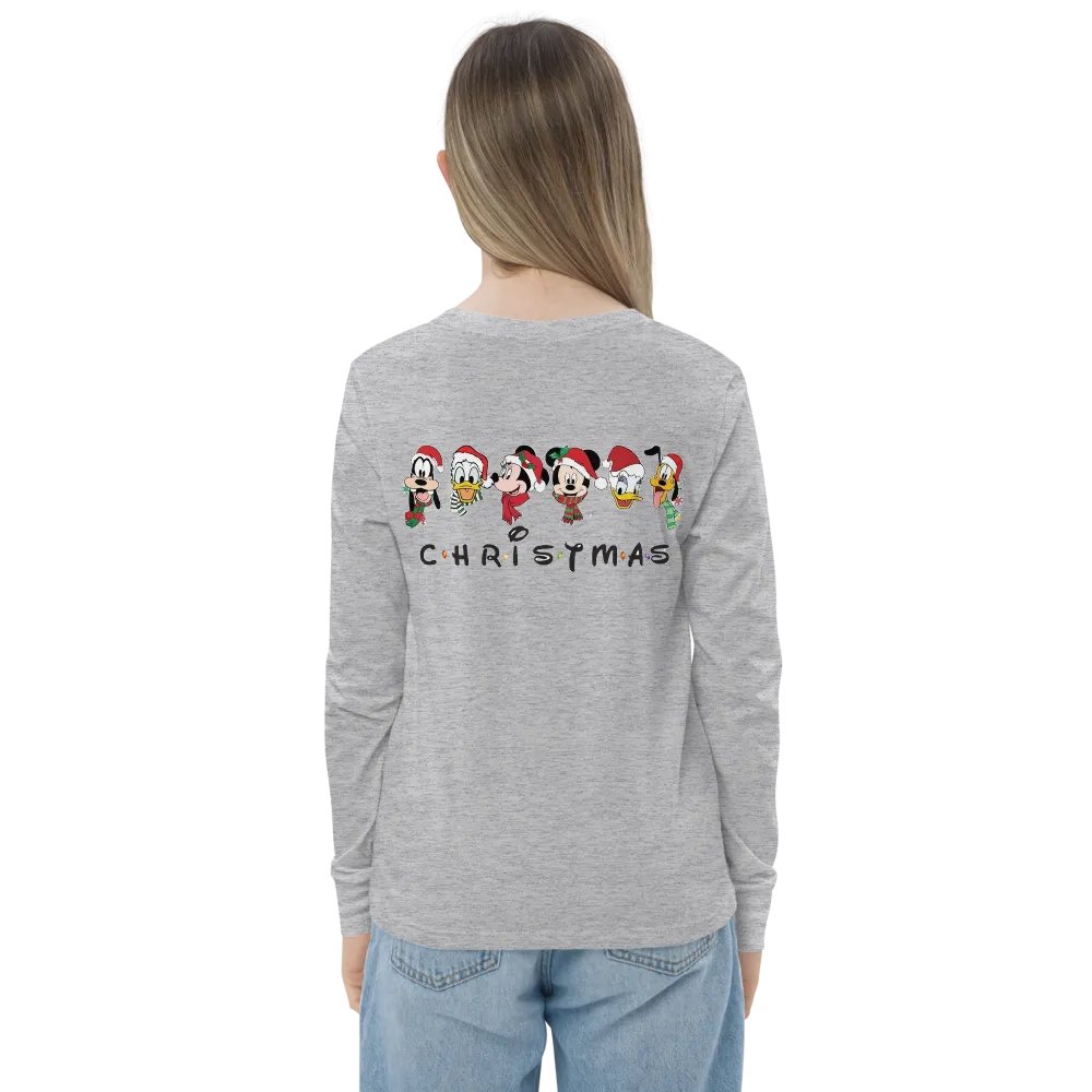 Santa Squad Youth Long Sleeve Tee product image (2)