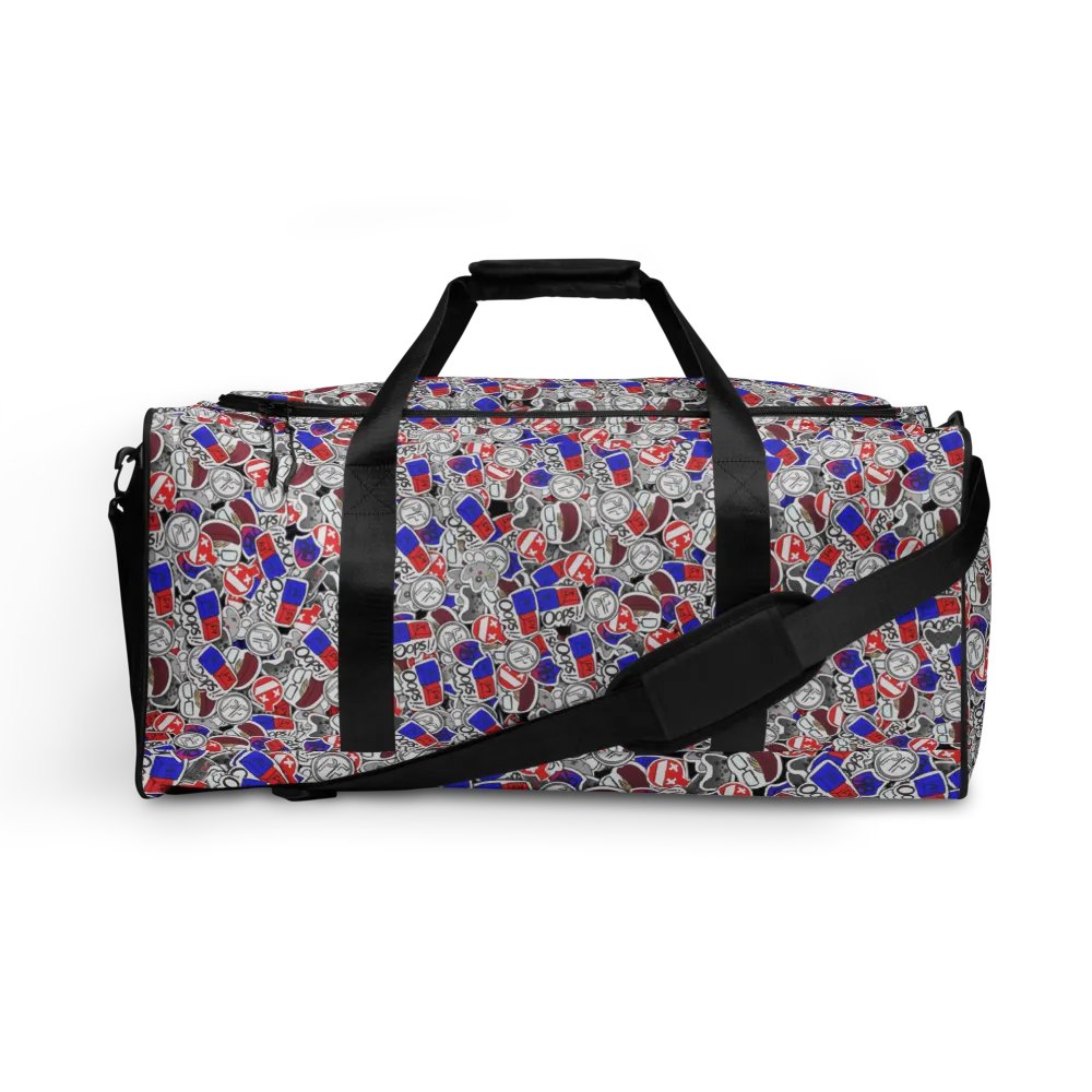 Sticker-Bomb Duffle Bag product image (1)