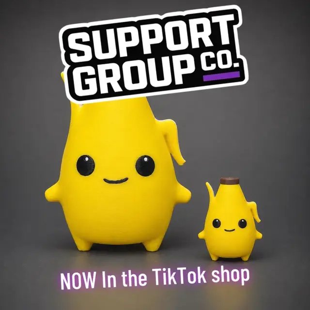 You know him. You love him. 🍌💛 Bring this iconic banana-inspired character to your desk, gaming setup, or collection with a high-quality 3D print from Support Group Co. ✨ Premium PLA 🎮 Perfect for gamers & collectors 📦 Fast shipping Available now in the TikTok Shop!  #Gaming #3DPrinting #TikTokShop #fyp #fortniteclips 