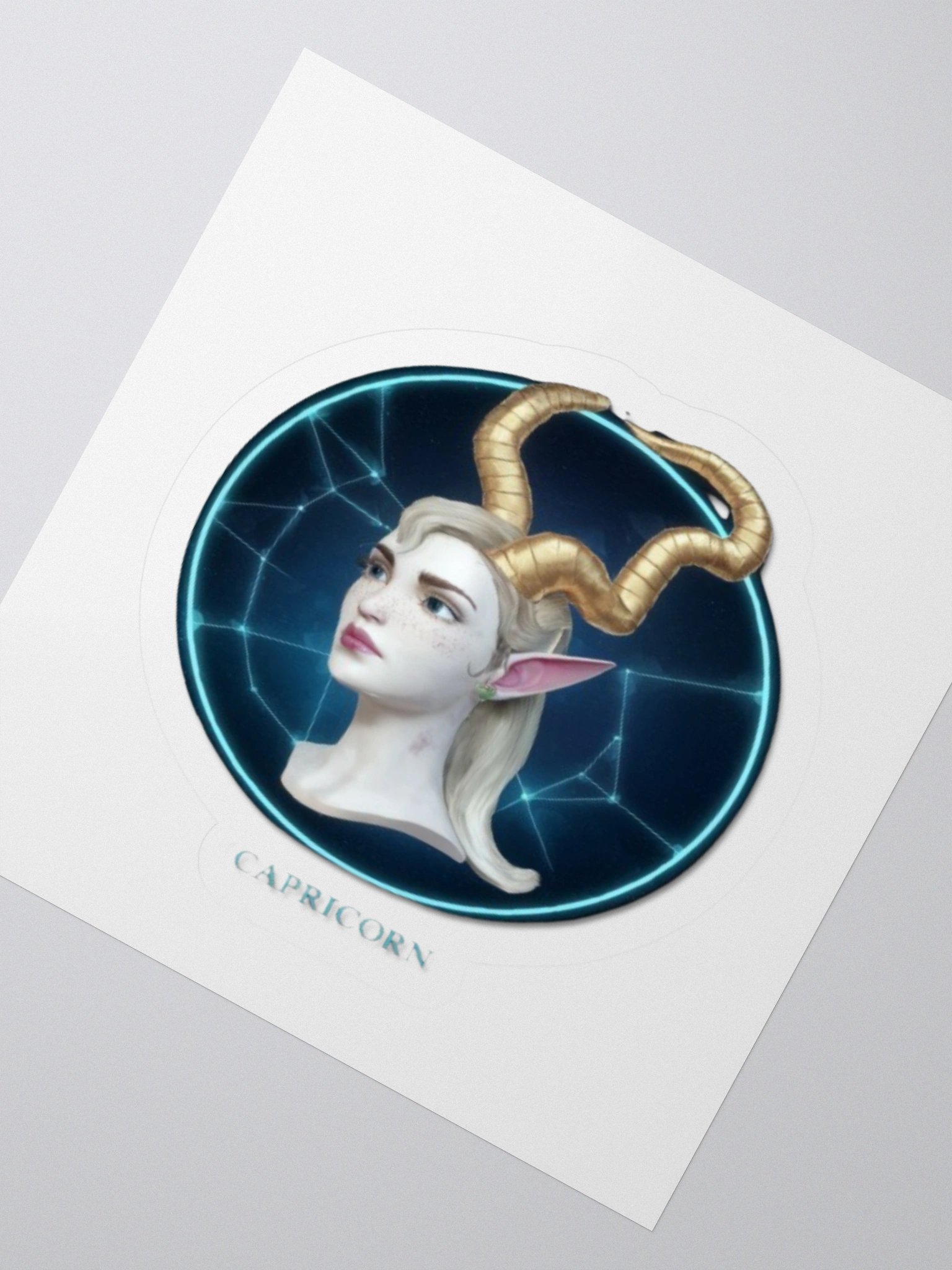 Capricorn Kiss-Cut Sticker product image (5)